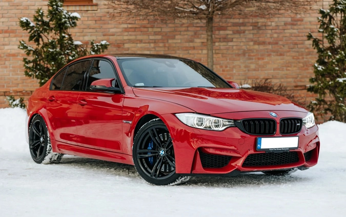 BMW M3 cena 168999 przebieg: 120000, rok produkcji 2015 z Warszawa małe 781